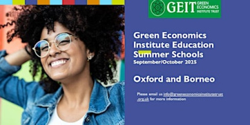 Summer Schools with Green Economics Institute 2026
