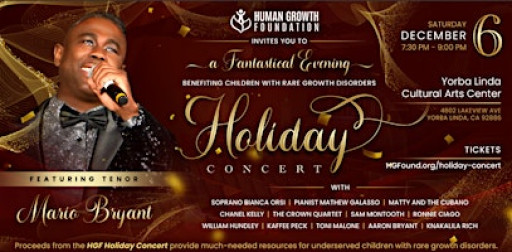 Human Growth Foundation (HGF) Holiday Concert