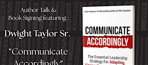 Author Talk & Book Signing featuring Dwight Taylor