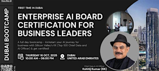 Enterprise AI Board Certification for Business Leaders (full day bootcamp)