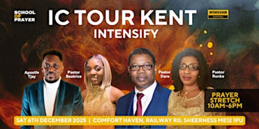 INTENSIFY | Intercession central tour | KENT