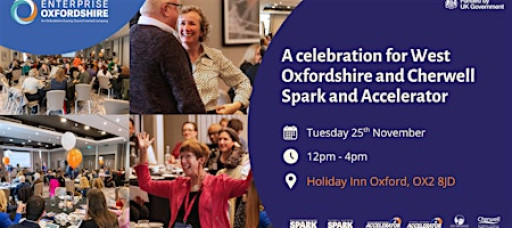 A celebration for West Oxfordshire and Cherwell Spark and Accelerator