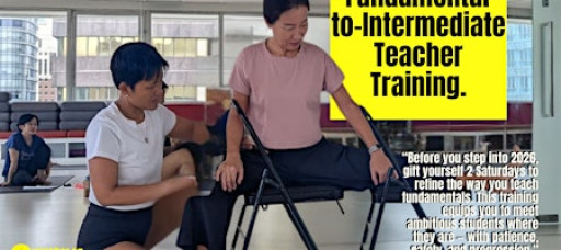 “Refine How You Teach: Fundamental → Intermediate Training for Teachers”