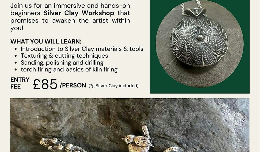 Silver Clay Jewellery Workshop