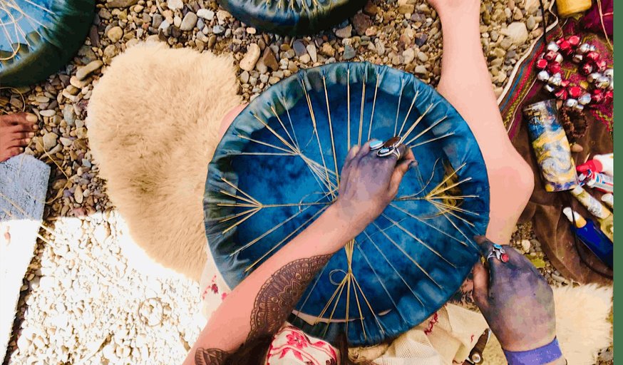 Heart of the Earth Drum Making Ceremony @ InterWorld EcoVillage