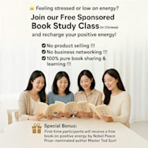 Free Sponsored Book Study Class at #04-05 LTC Building B !!!