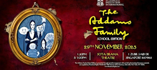 SJII Presents: The Addams Family - School Edition (1:30pm)