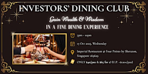 Exclusive Market Outlook & Dining Experience @ Four Points by Sheraton