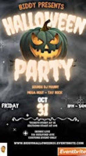 Biddy Presents :  Adult Halloween Party at Ikonic Live