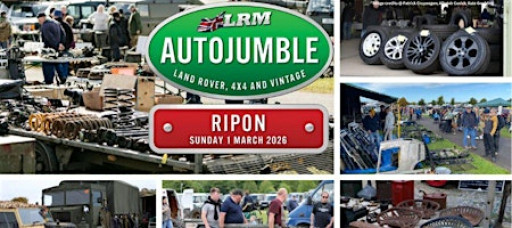 Land Rover, 4x4 and Vintage Autojumble Ripon 1 March 2026 - Trade