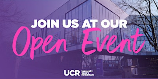 Wednesday 11th February 2026 | Open Event | University Centre Rotherham