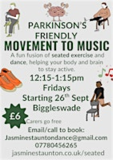 Parkinson's Friendly Movement to Music Class