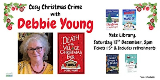 Cosy Christmas Crime with Debbie Young| Yate Library