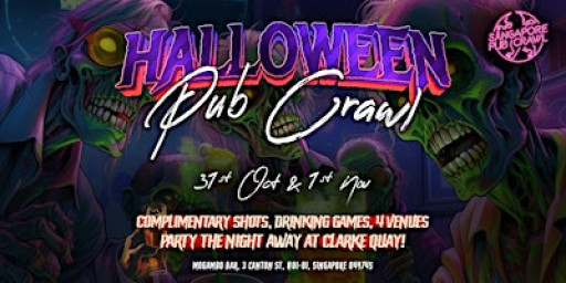 ★The Singapore Halloween Pub Crawl 2025★
