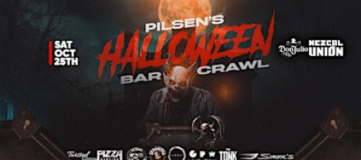 PILSEN HALLOWEEN BAR CRAWL PARTY! 2025