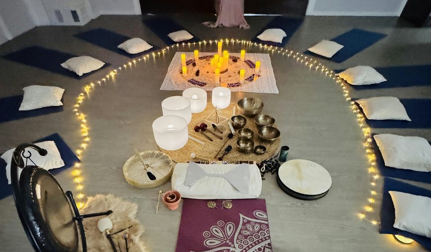 New Moon Women's Circle with Yoga & Sound Bath