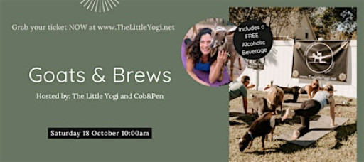 Goat Yoga at Cob & Pen