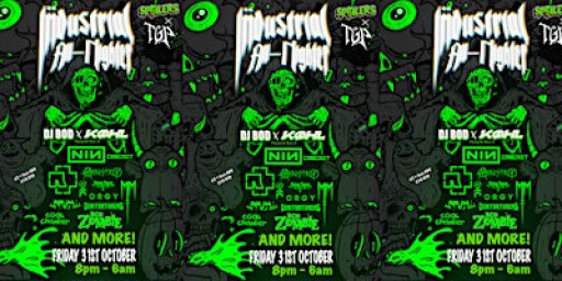 HALLOWEEN INDUSTRIAL ALL-NIGHTER - TGP X SPOILERS