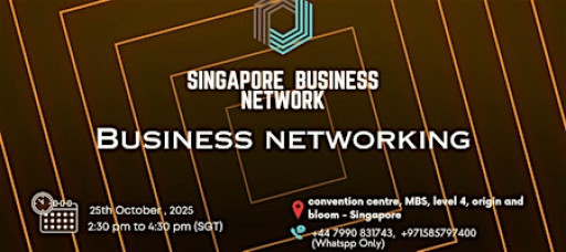 BUSINESS NETWORKING Singapore 2025