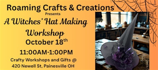 A Witches' Hat Making Workshop