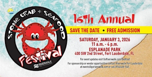 16th Annual Riverwalk Stone Crab & Seafood Festival