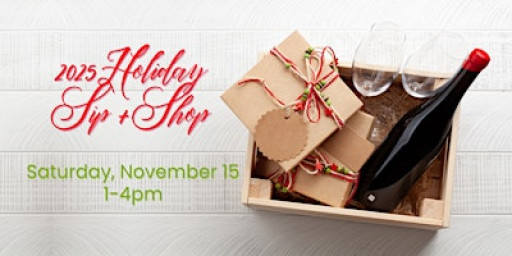 Holiday Sip + Shop