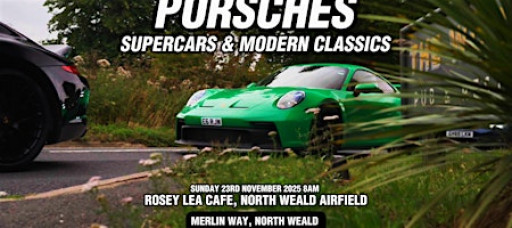 Porsches, Supercars & Modern Classics