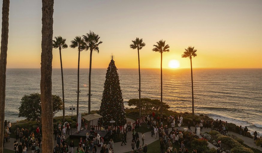 Holiday Tree Lighting at The Ritz-Carlton, Laguna Niguel