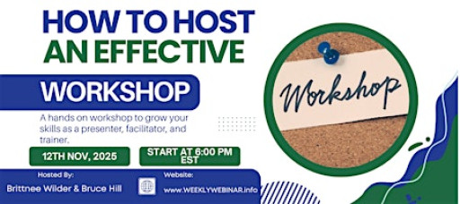 How To Host An Effective Workshop