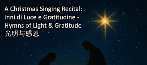A Christmas Singing Recital : Hymns of Light  and Gratitude