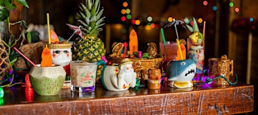 Flamingo Christmas Spectacular - Launch of Sippin Santa - Toys for Tots