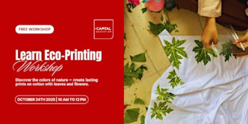 FREE Workshop - Learn  Eco-Printing
