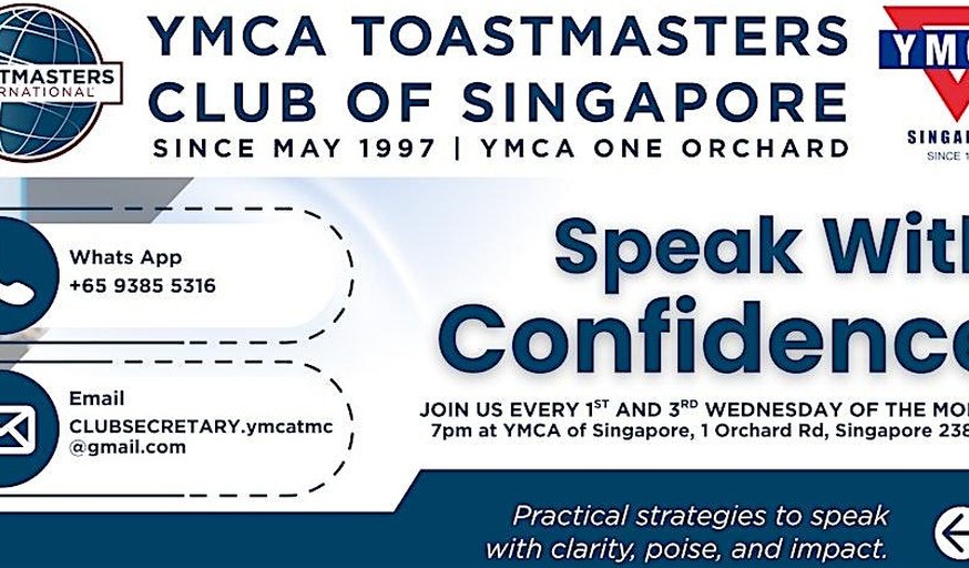 YMCA TOASTMASTERS CLUB CHAPTER MEETING