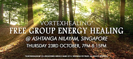 Free Group Energy Healing @ Ashtanga Yoga Nilayam, Singapore