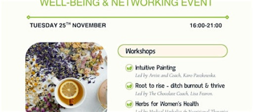 Women in Business Wellbeing & Networking Evening