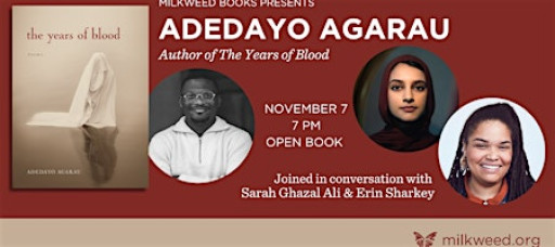 Book launch for Adeyado Agarau feat. Sarah Ghazal Ali & Erin Sharkey