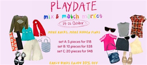 Playdate Thrift Pop-up Sale