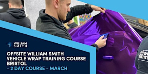 William Smith Vehicle Wrap Training - Bristol - 2 Day Course - March