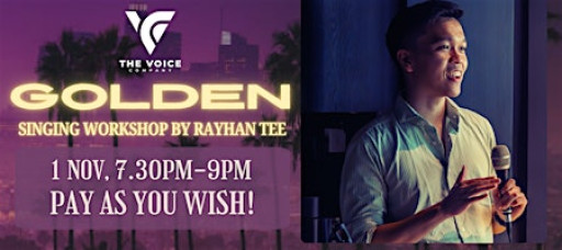 "Golden" Singing Workshop by Rayhan Tee [K-Pop Demon Hunters] | 15 & Above
