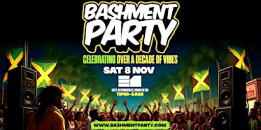 Bashment Party - Anniversary "Over a Decade of Vibes"