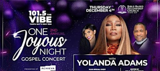 Achieva Credit Union Presents 101.5 The Vibe 2nd Annual One Joyous Night