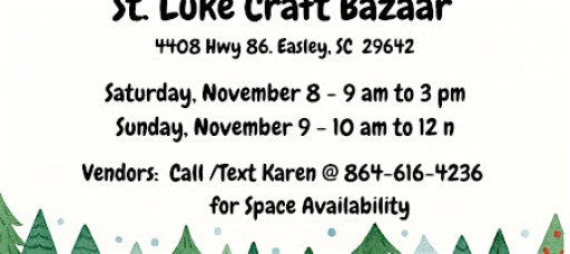 St. Luke Craft Bazaar