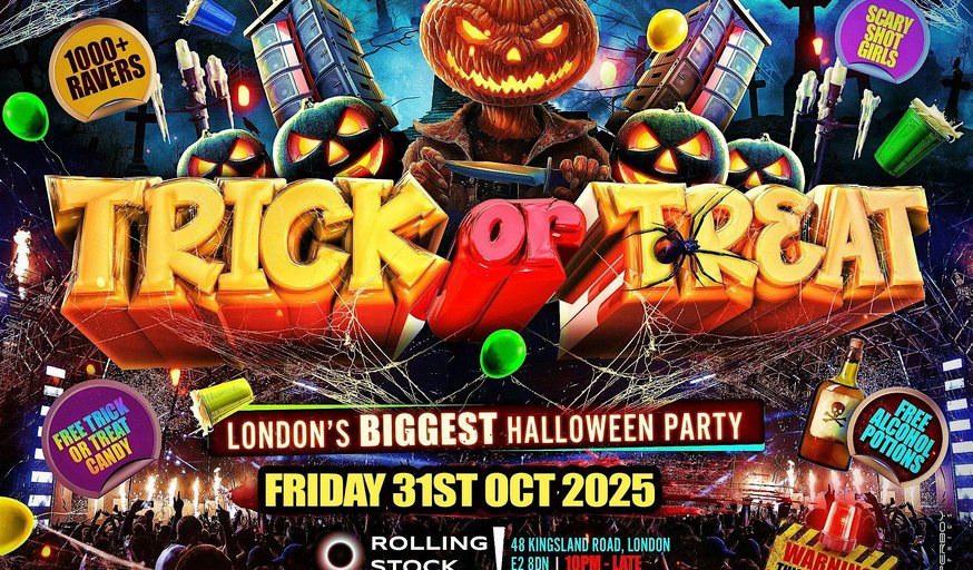 Trick Or Treat London - London's Biggest Halloween Party