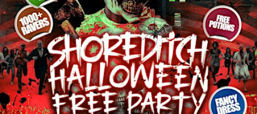 Shoreditch Halloween Free Party - Everyone Free Party 12AM