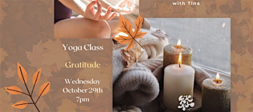 Gratitude Candlelight Yoga Class