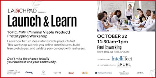 Launch & Learn Founder Workshop
