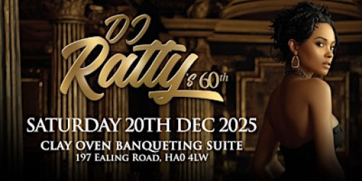 Dj ratty 60th birthday Christmas dinner show and dance