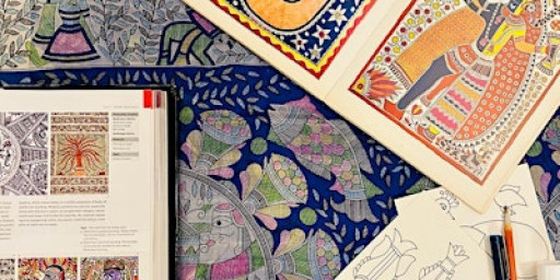 Colours of Tradition: A Madhubani Painting Workshop at Highgate Art Far