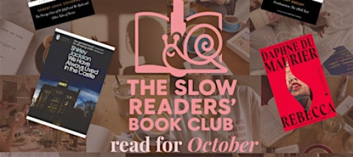 Slow Readers' Book Club - October - Rebecca by Daphne du Maurier