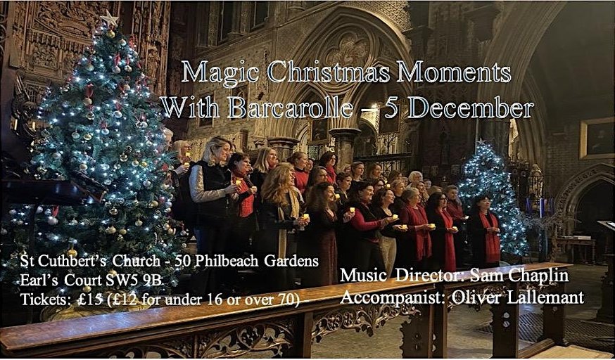 Barcarolle Choir Christmas Concert 2025